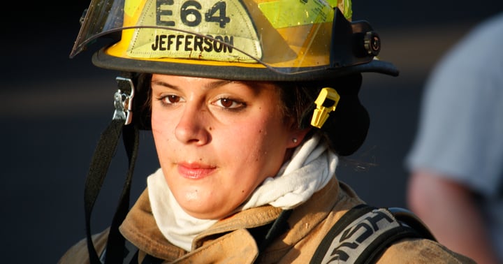 Injuries are high in January among female firefighters